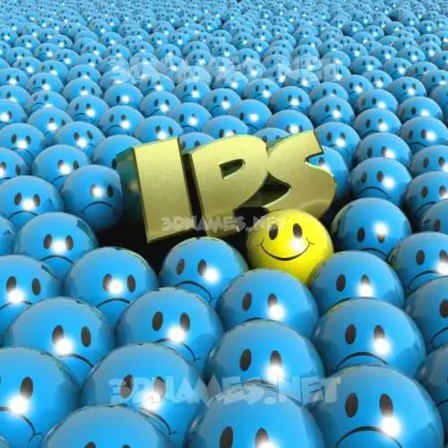 ips in Special Smileys style - 3D name wallpaper ips in Special Smileys style - 3D name wallpaper