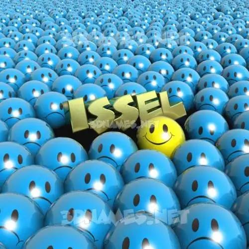 issel in Special Smileys style - 3D name wallpaper issel in Special Smileys style - 3D name wallpaper
