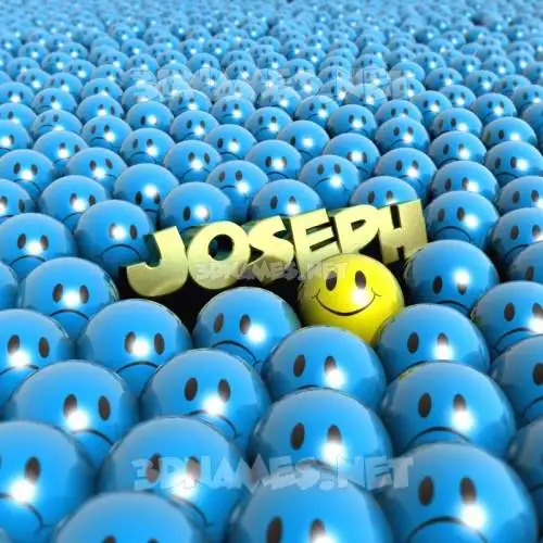 j0seph in Special Smileys style - 3D name wallpaper j0seph in Special Smileys style - 3D name wallpaper