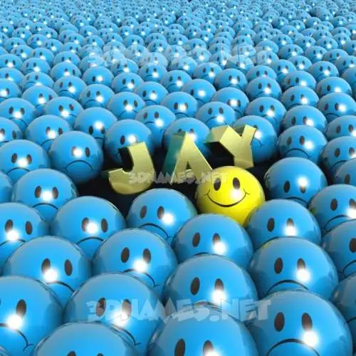 j a y in Special Smileys style - 3D name wallpaper