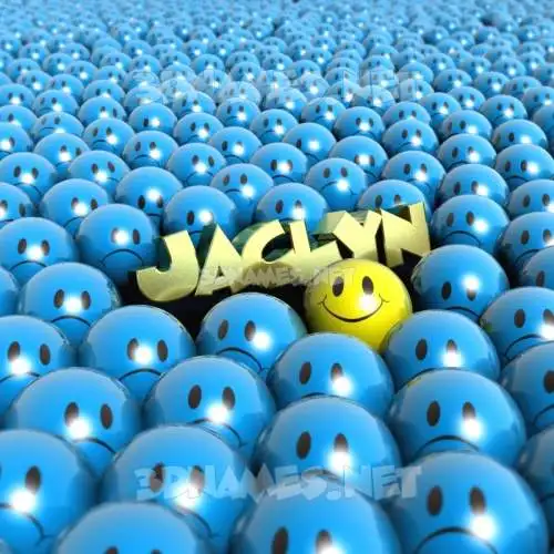jaclyn in Special Smileys style - 3D name wallpaper jaclyn in Special Smileys style - 3D name wallpaper
