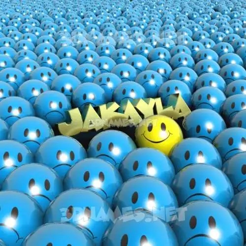 jakayla in Special Smileys style - 3D name wallpaper