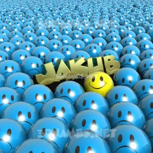 jakub in Special Smileys style - 3D name wallpaper jakub in Special Smileys style - 3D name wallpaper