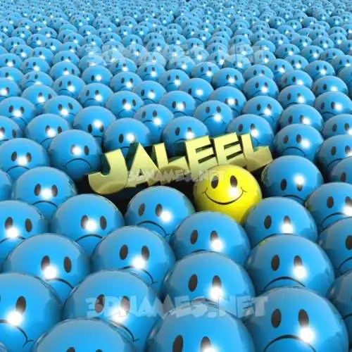 jaleel in Special Smileys style - 3D name wallpaper jaleel in Special Smileys style - 3D name wallpaper