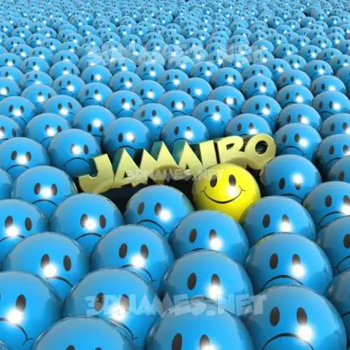 jamairo in Special Smileys style - 3D name wallpaper