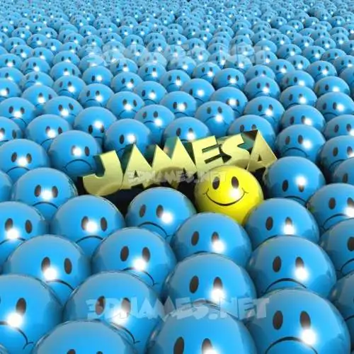 jamesa in Special Smileys style - 3D name wallpaper