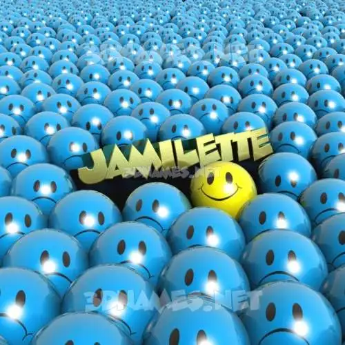 jamilette in Special Smileys style - 3D name wallpaper jamilette in Special Smileys style - 3D name wallpaper