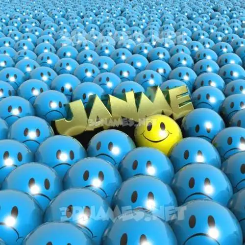 janme in Special Smileys style - 3D name wallpaper janme in Special Smileys style - 3D name wallpaper