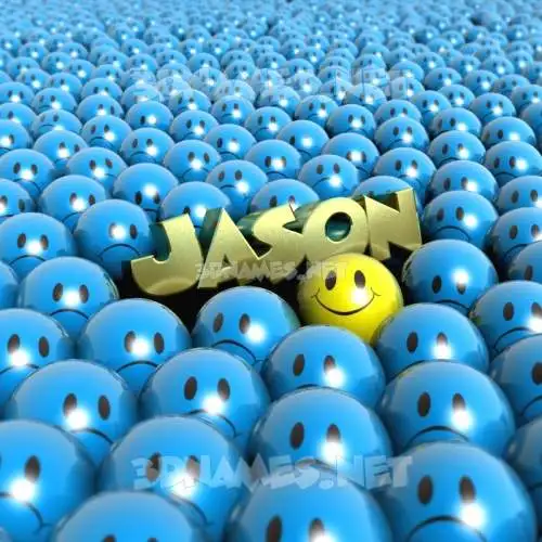 jason in Special Smileys style - 3D name wallpaper jason in Special Smileys style - 3D name wallpaper