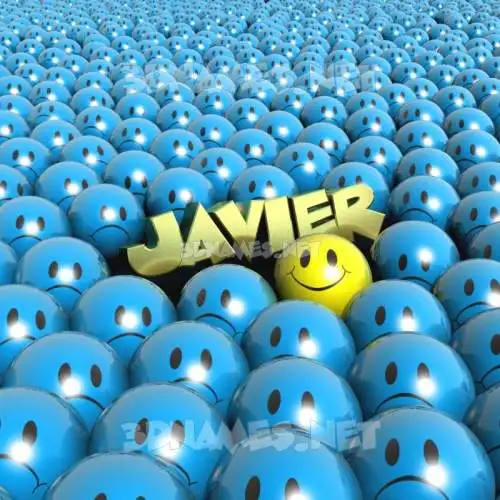 javier in Special Smileys style - 3D name wallpaper javier in Special Smileys style - 3D name wallpaper