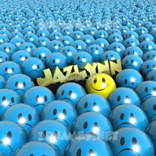 jazlynn in Special Smileys style - 3D name wallpaper jazlynn in Special Smileys style - 3D name wallpaper