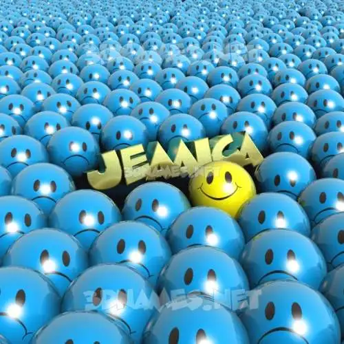 jeaaica in Special Smileys style - 3D name wallpaper jeaaica in Special Smileys style - 3D name wallpaper