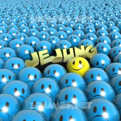 jejung in Special Smileys style - 3D name wallpaper jejung in Special Smileys style - 3D name wallpaper