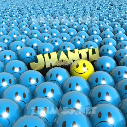jhantu in Special Smileys style - 3D name wallpaper jhantu in Special Smileys style - 3D name wallpaper