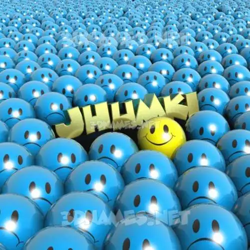 jhumki in Special Smileys style - 3D name wallpaper jhumki in Special Smileys style - 3D name wallpaper