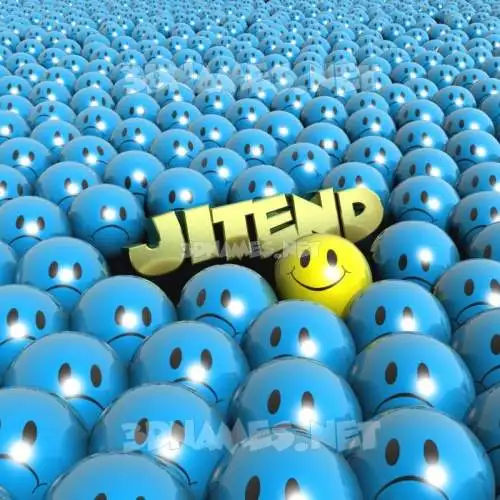 jitend in Special Smileys style - 3D name wallpaper