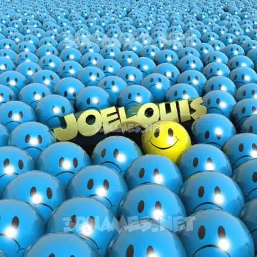 joelouis in Special Smileys style - 3D name wallpaper
