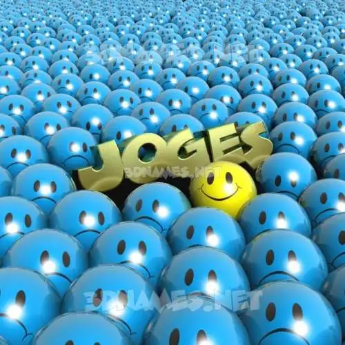 joges in Special Smileys style - 3D name wallpaper