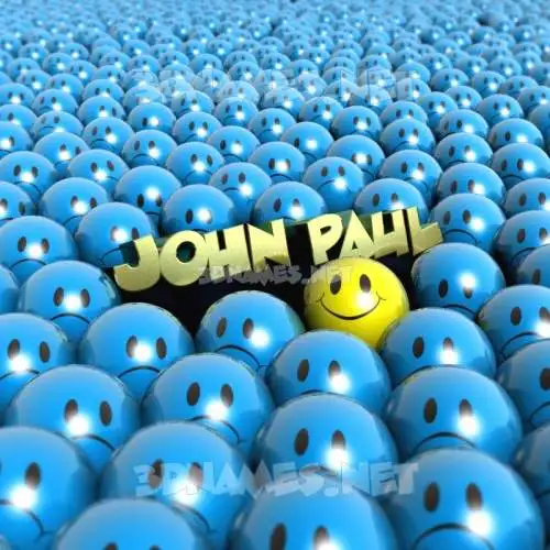 john paul in Special Smileys style - 3D name wallpaper john paul in Special Smileys style - 3D name wallpaper