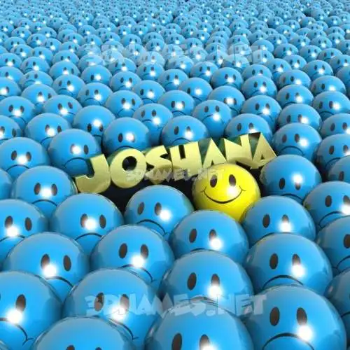 joshana in Special Smileys style - 3D name wallpaper joshana in Special Smileys style - 3D name wallpaper