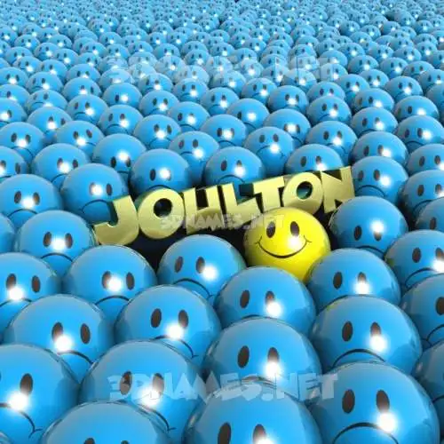 joulton in Special Smileys style - 3D name wallpaper