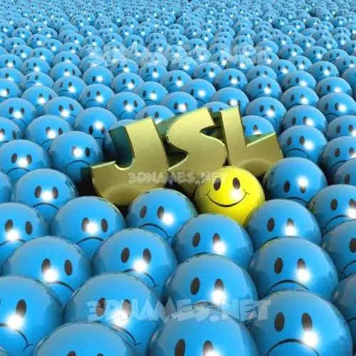 jsl in Special Smileys style - 3D name wallpaper