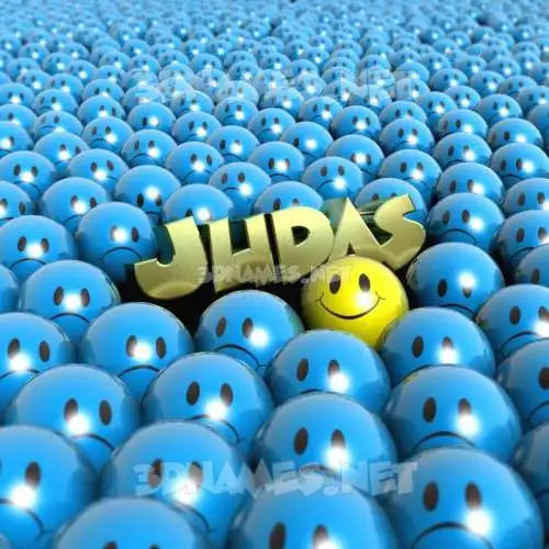 judas in Special Smileys style - 3D name wallpaper judas in Special Smileys style - 3D name wallpaper