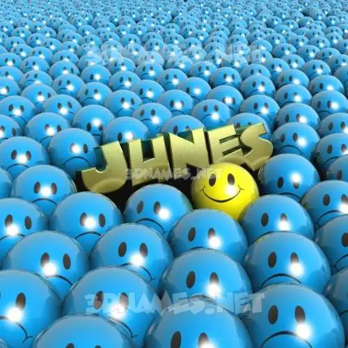 junes in Special Smileys style - 3D name wallpaper junes in Special Smileys style - 3D name wallpaper