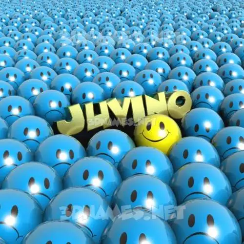 juvino in Special Smileys style - 3D name wallpaper