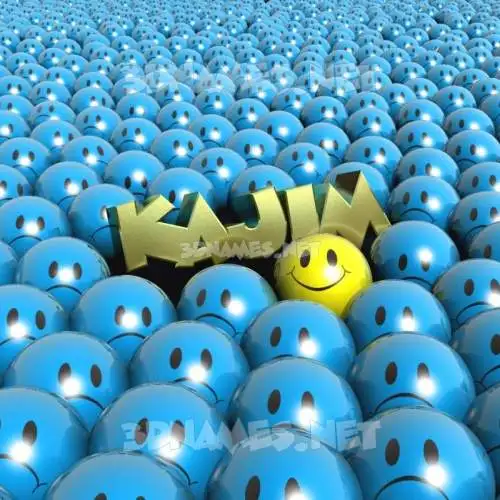 kajim in Special Smileys style - 3D name wallpaper kajim in Special Smileys style - 3D name wallpaper