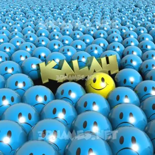 kalah in Special Smileys style - 3D name wallpaper kalah in Special Smileys style - 3D name wallpaper