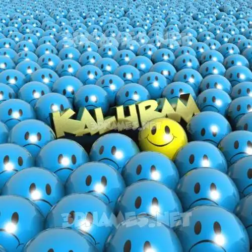 kaluram in Special Smileys style - 3D name wallpaper