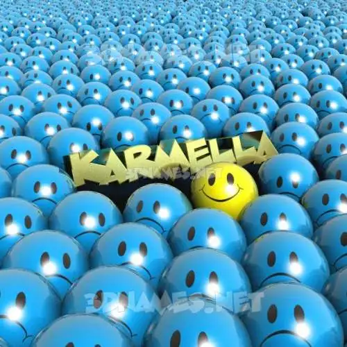 karmella in Special Smileys style - 3D name wallpaper karmella in Special Smileys style - 3D name wallpaper