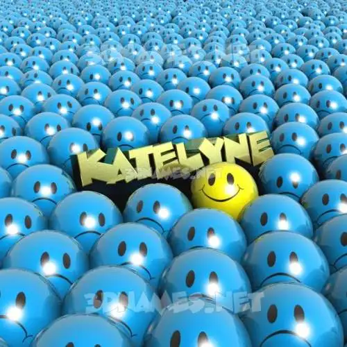 katelyne in Special Smileys style - 3D name wallpaper katelyne in Special Smileys style - 3D name wallpaper