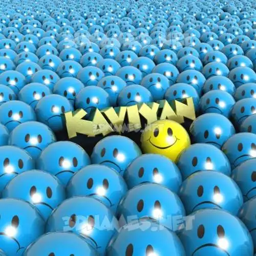 kaviyan in Special Smileys style - 3D name wallpaper kaviyan in Special Smileys style - 3D name wallpaper
