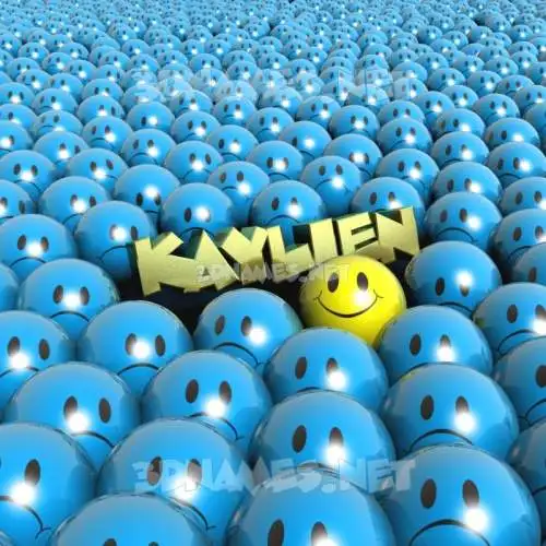 kaylien in Special Smileys style - 3D name wallpaper kaylien in Special Smileys style - 3D name wallpaper
