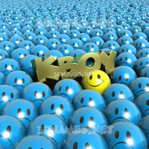 kboy in Special Smileys style - 3D name wallpaper
