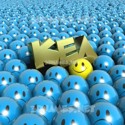 kea in Special Smileys style - 3D name wallpaper kea in Special Smileys style - 3D name wallpaper