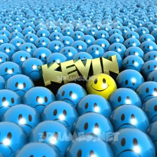 kevin in Special Smileys style - 3D name wallpaper kevin in Special Smileys style - 3D name wallpaper