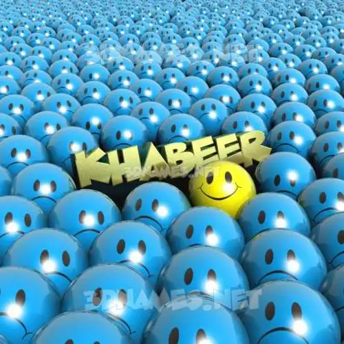khabeer in Special Smileys style - 3D name wallpaper khabeer in Special Smileys style - 3D name wallpaper