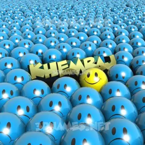 khemraj in Special Smileys style - 3D name wallpaper