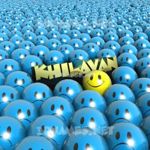 khilavan in Special Smileys style - 3D name wallpaper khilavan in Special Smileys style - 3D name wallpaper