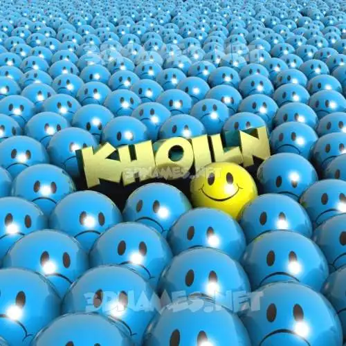 khoiln in Special Smileys style - 3D name wallpaper