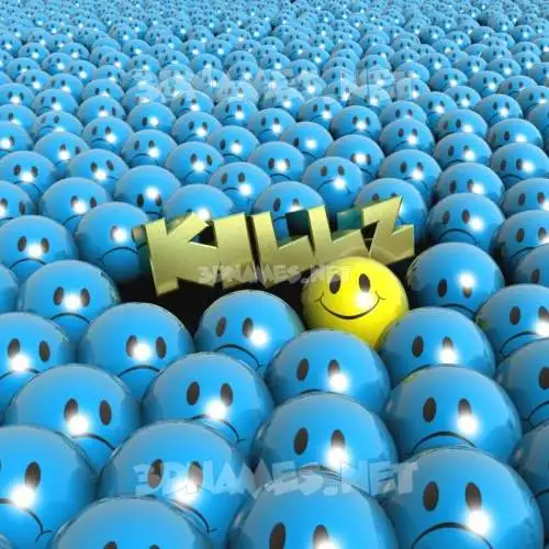 killz in Special Smileys style - 3D name wallpaper
