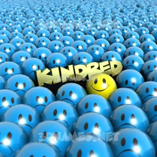 kindred in Special Smileys style - 3D name wallpaper kindred in Special Smileys style - 3D name wallpaper