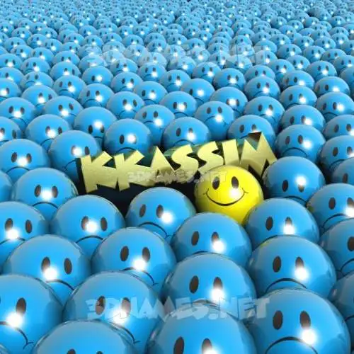 kkassim in Special Smileys style - 3D name wallpaper