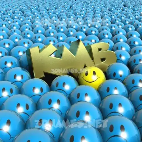 kmb in Special Smileys style - 3D name wallpaper kmb in Special Smileys style - 3D name wallpaper