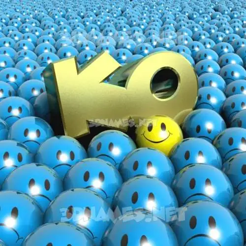 ko in Special Smileys style - 3D name wallpaper ko in Special Smileys style - 3D name wallpaper