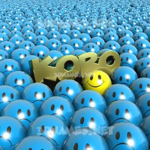 koro in Special Smileys style - 3D name wallpaper