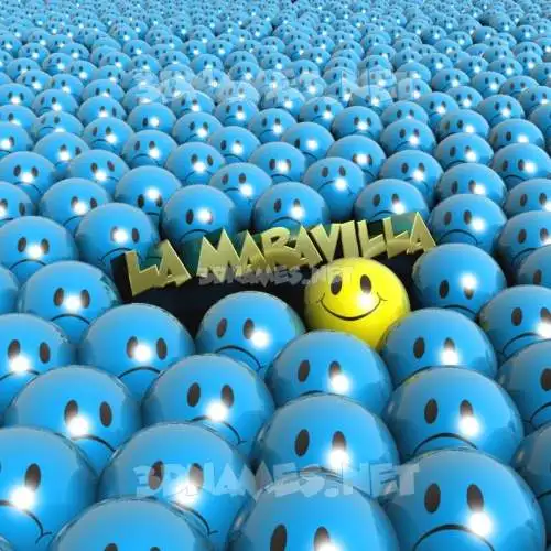 la maravilla in Special Smileys style - 3D name wallpaper la maravilla in Special Smileys style - 3D name wallpaper